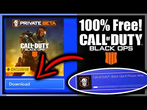 Received beta code from black ops 4 but wont download game